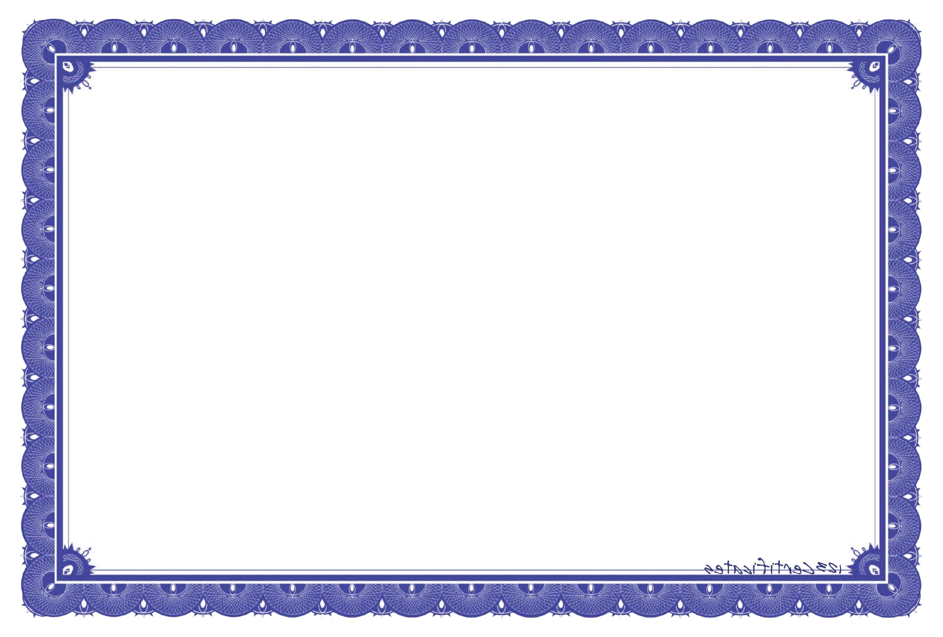 Certificate Border Png - Download CERTIFICATE TEMPLATE Free PNG