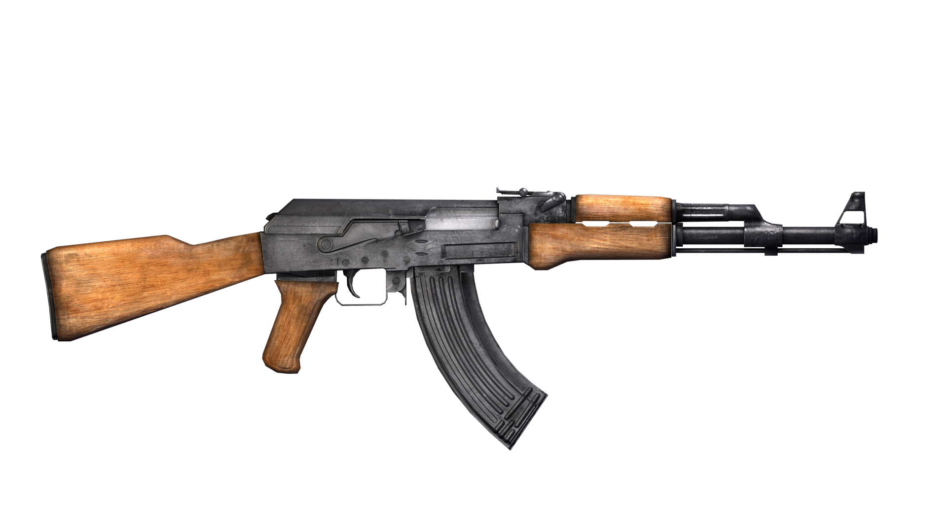 AK-47 高清壁纸 | 桌面背景 | 2000x1273 | ID:637461 - Wallpaper Abyss