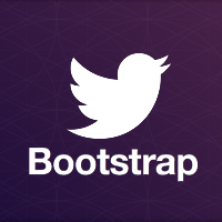 Ikon med logotyp för Bootstrap