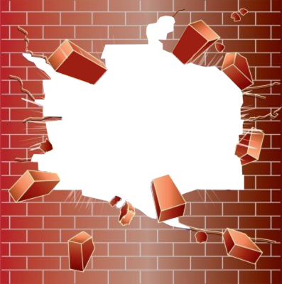 Broken Brick Wall PNG Transparent Broken Brick Wall.PNG Images. | PlusPNG