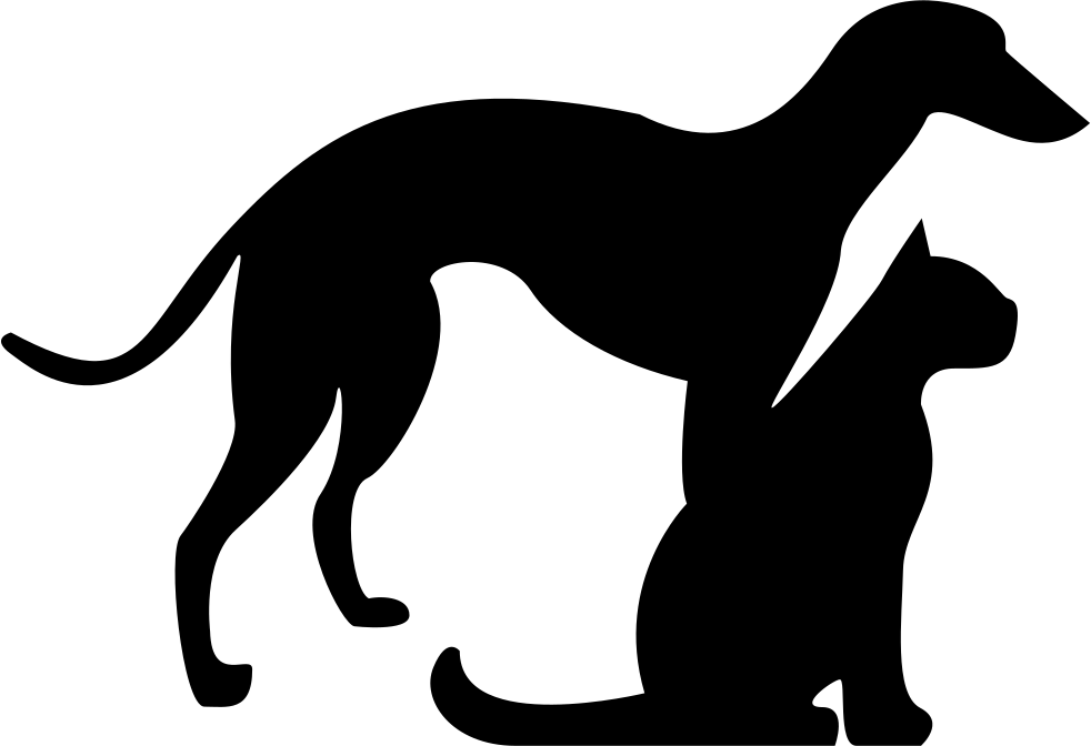 Cat And Dog PNG Black And White Transparent Cat And Dog Black And White