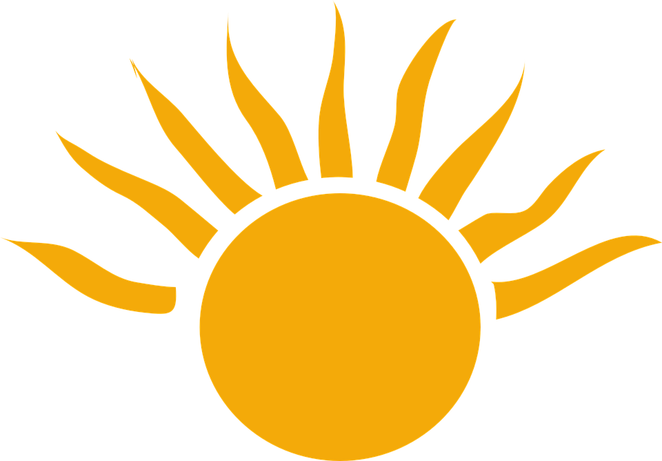 Half Sun With Rays Png Transparent Half Sun With Rayspng Images Pluspng