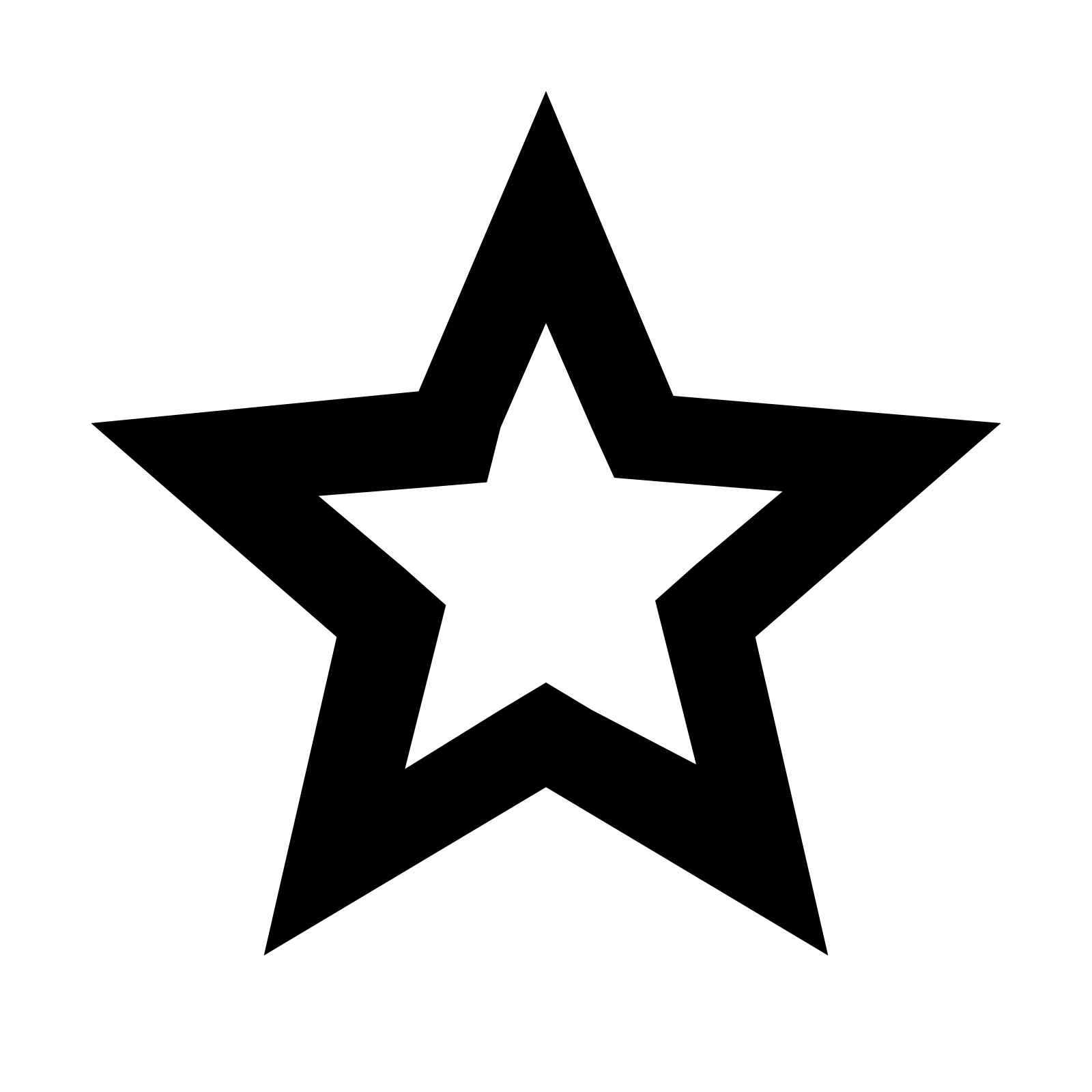 Png Star Black And White Transparent Star Black And White.png Images