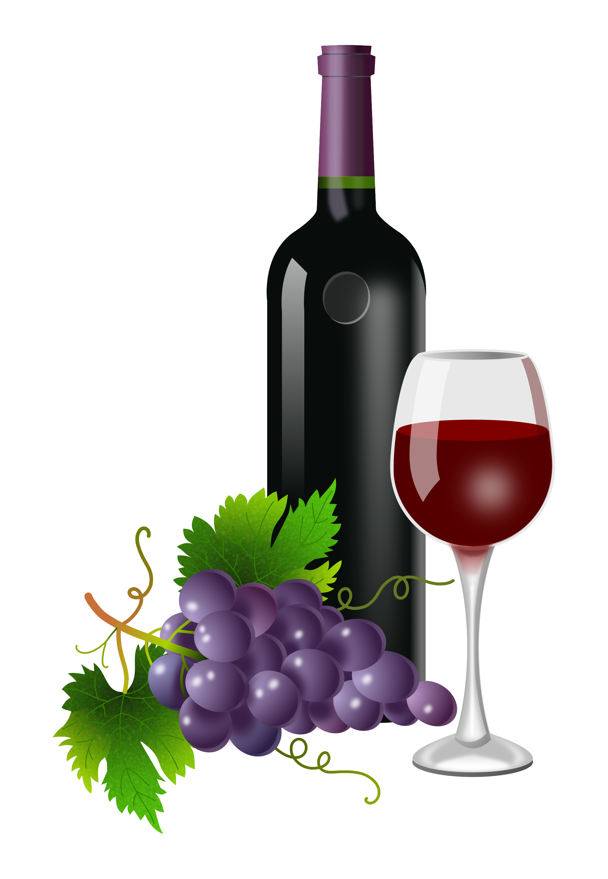PNG Wine Bottle And Glass Transparent Wine Bottle And Glass.PNG Images