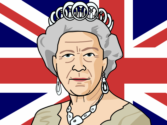 Dessin Reine Angleterre / L'évolution du visage de la reine d