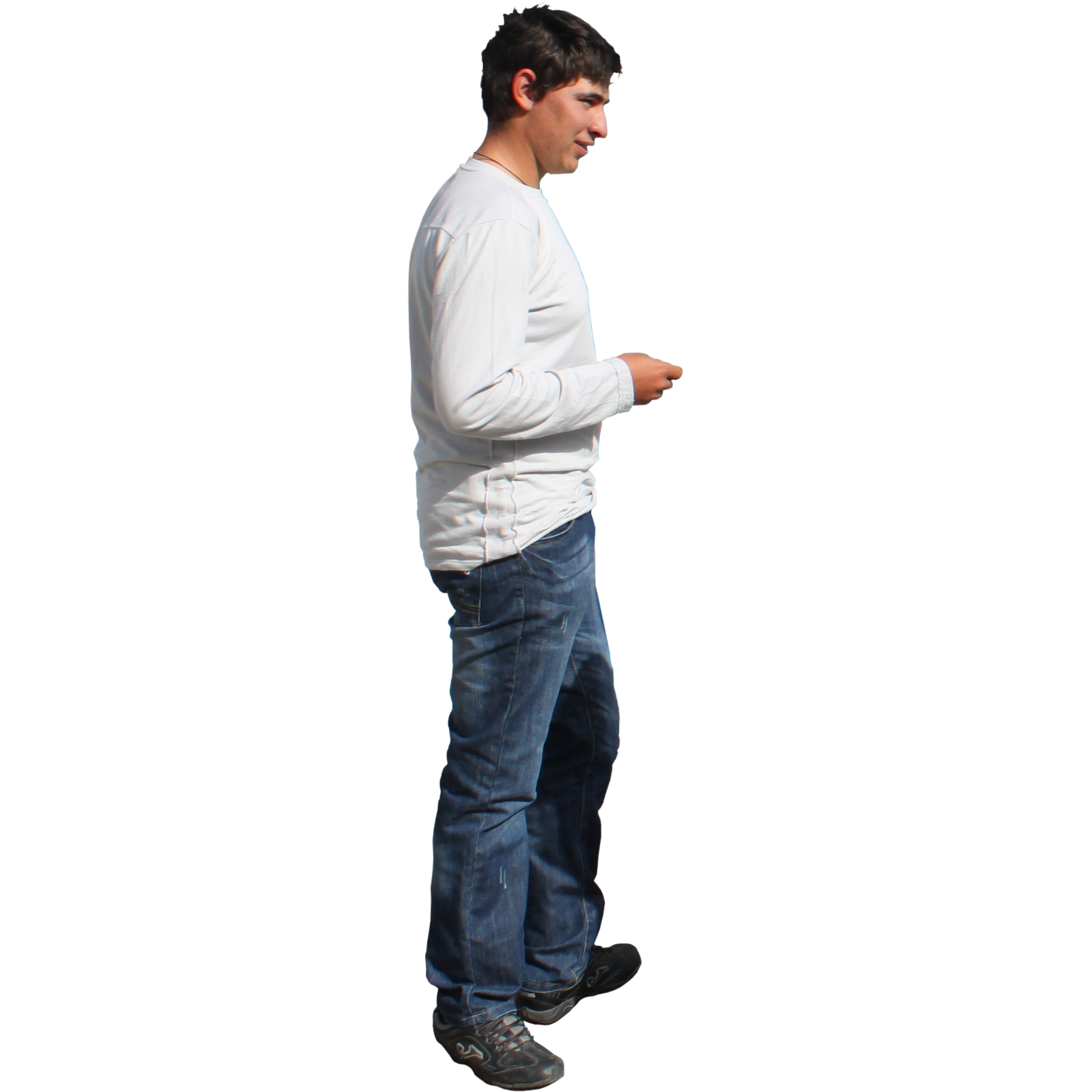 Side View Of A Person Standing PNG Transparent Side View Of A Person