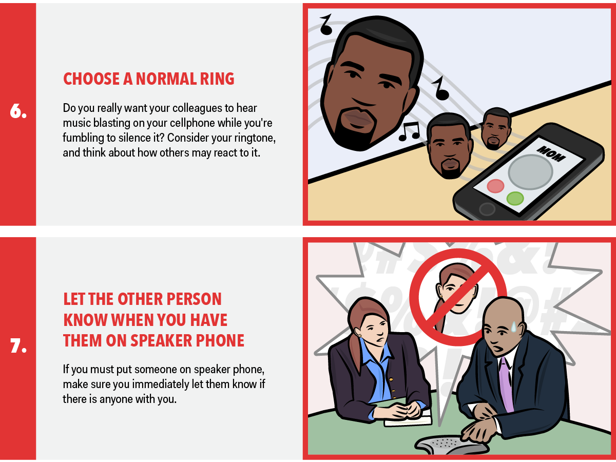 Collection Of Telephone Etiquette Dos And Donts PNG PlusPNG
