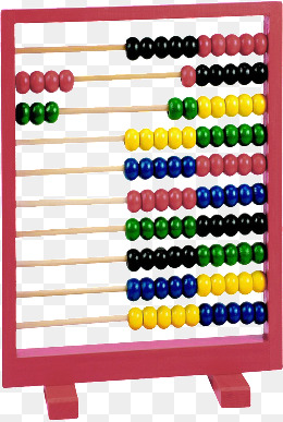 Abacus Bead Counting Rainbow 