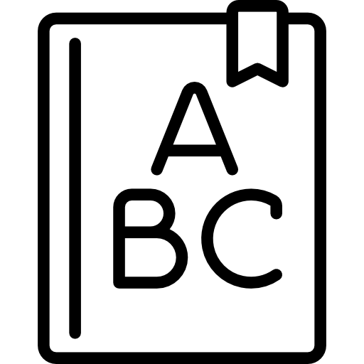 Abcs PNG Black And White - 157663