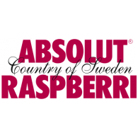Absolut Raspberri Logo Vector