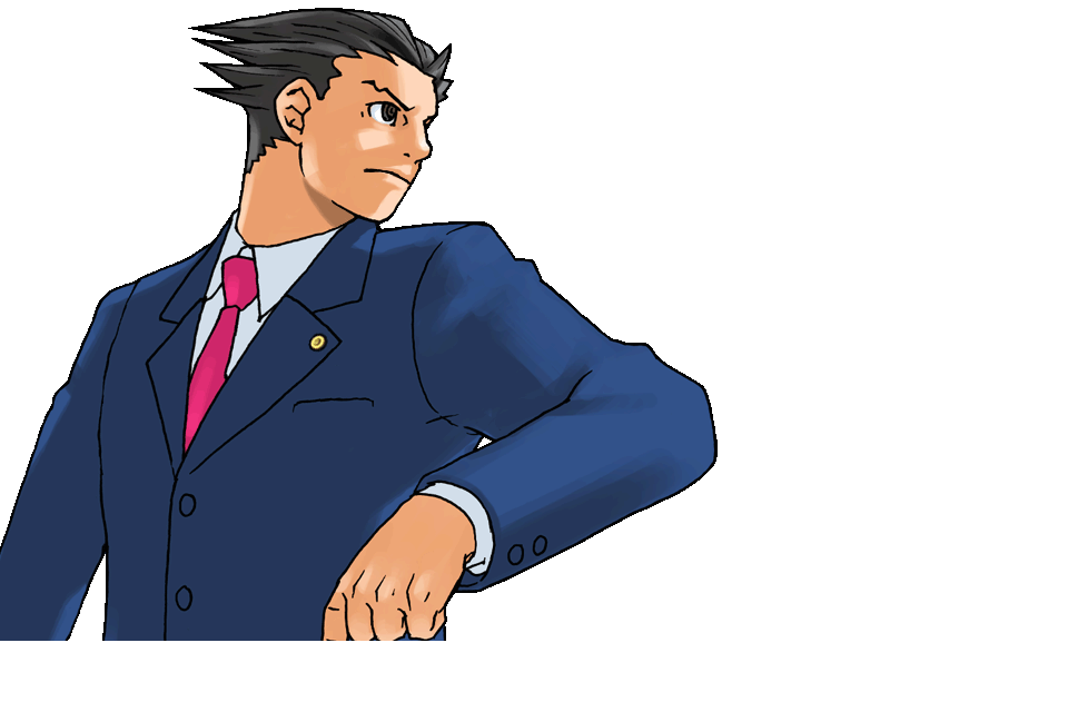 Ace Attorney PNG - 173160