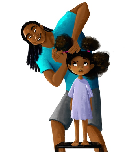 African American Dad PNG-Plus