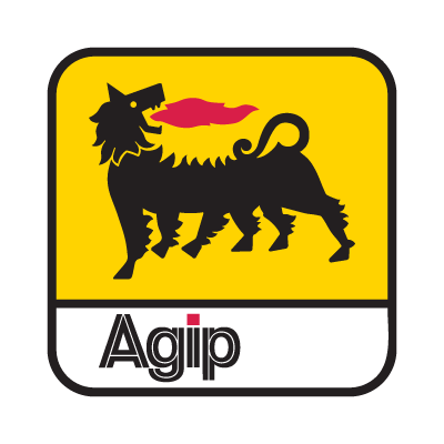 Agip LPG logo vector . - Agip