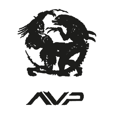 Alien vs predator vector logo