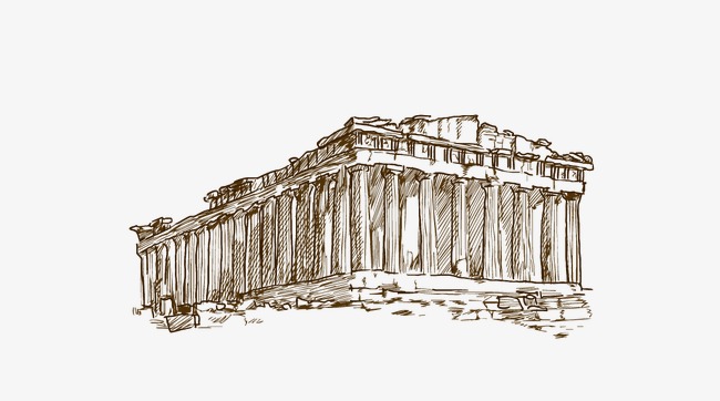 Roman Temple PNG by EveLivese