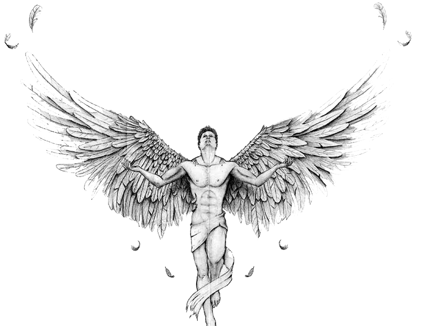 Angel Tattoos PNG - 2522