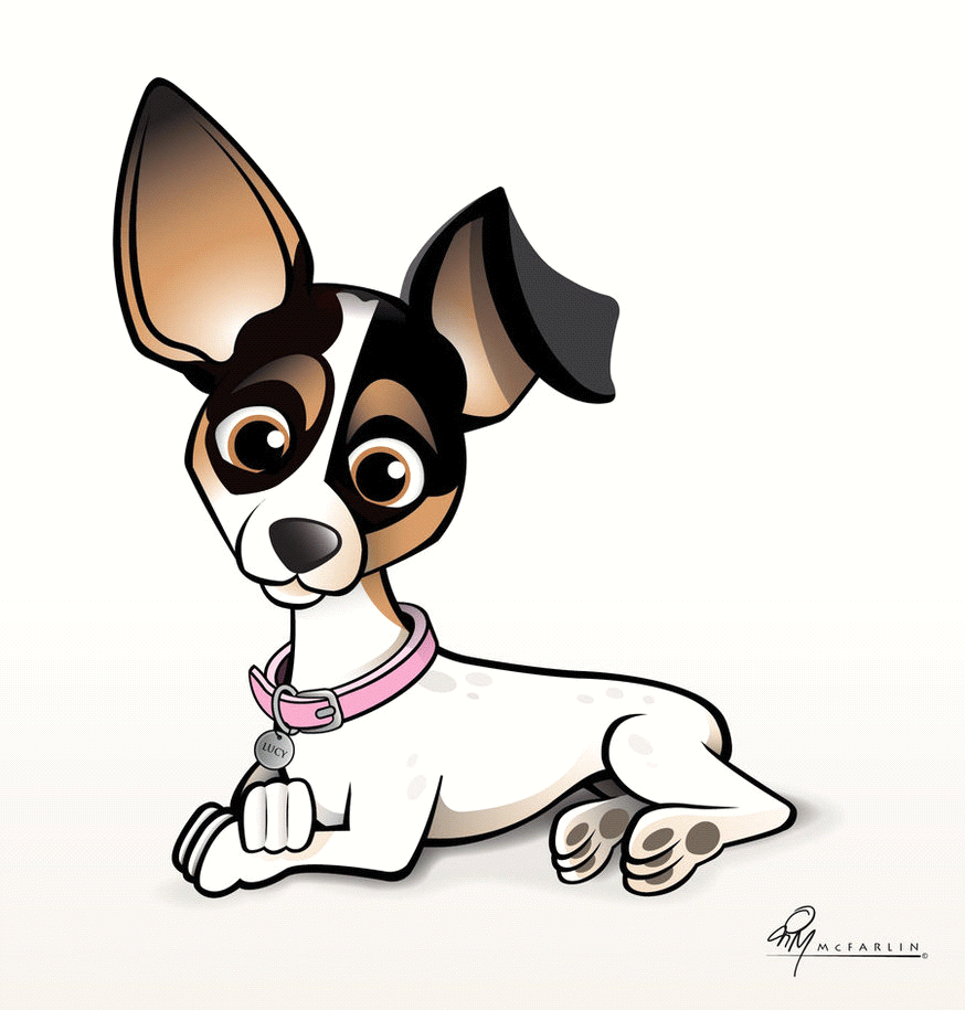 Beagle clipart animated #1