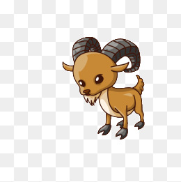 Animated Goat PNG - 159610