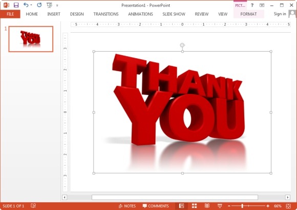 Animated Thank You PNG For Powerpoint - 168987