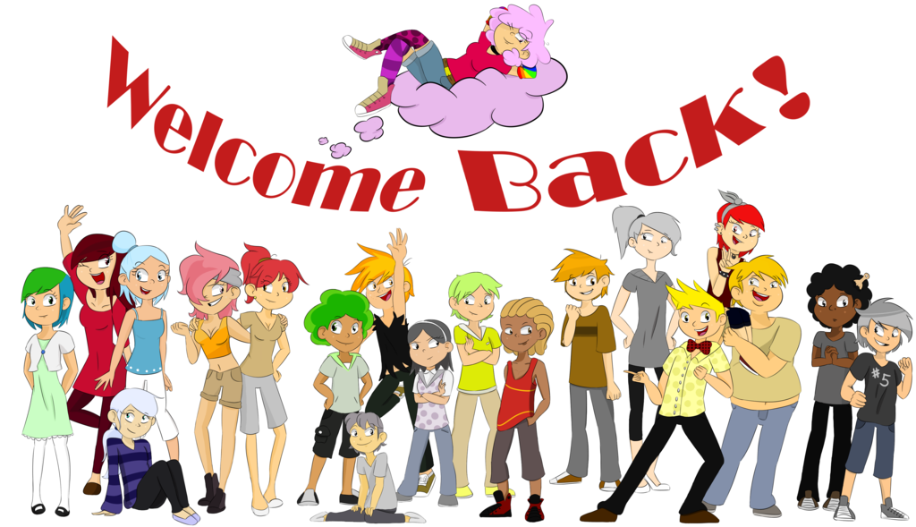 Animated Welcome Back PNG - 170955