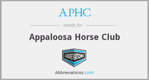 Appaloosa Horse Club Logo PNG - 32927