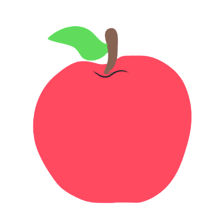 apple red school teacher fall