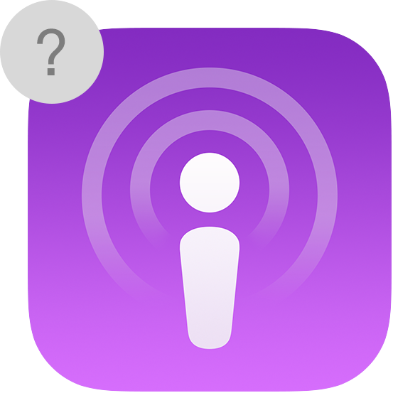 Apple podcast logo