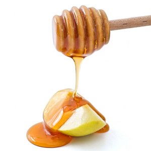dipping apple in honey. :-P