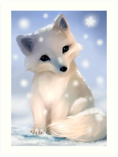 Arctic Fox PNG Cute - 159553