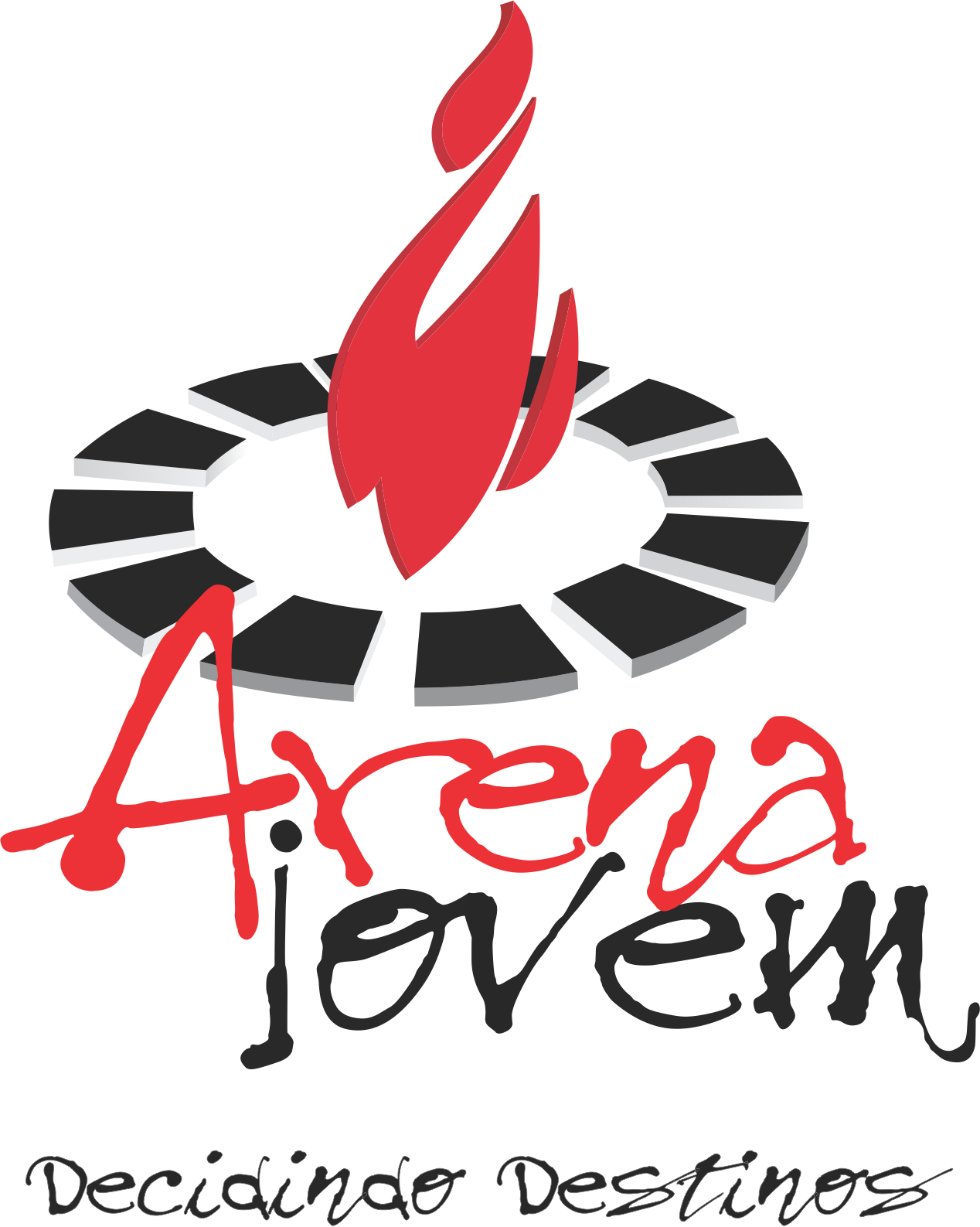 Arena logo and slogan Water I