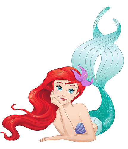 Ariel Little Mermaid PNG