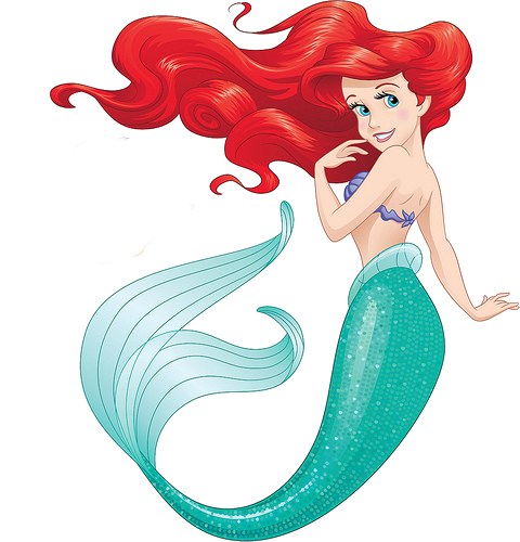Ariel mermaid form.png