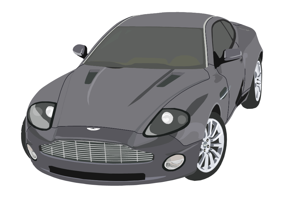 Aston Martin Auto Vector PNG - 101887