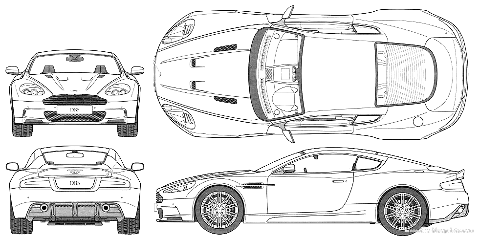 Aston Martin Auto Vector PNG - 101890