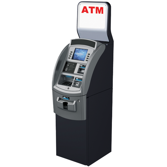 Vector ATM machine withdrawal