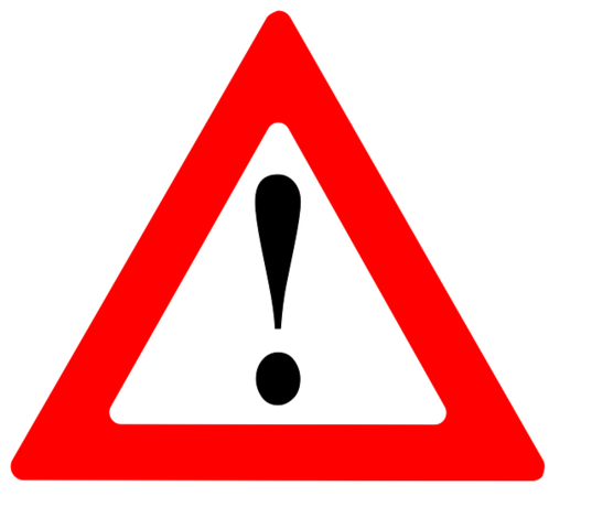 Attention Sign PNG - 160758