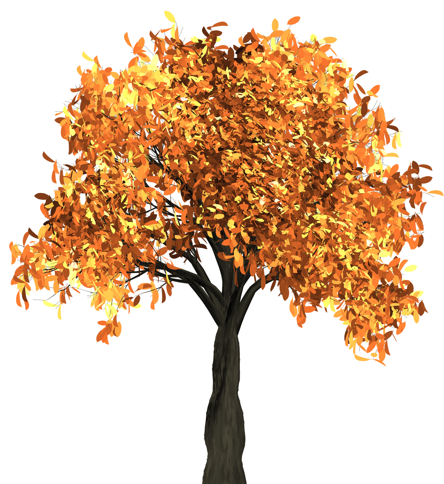 Autumn Tree PNG Transparent I