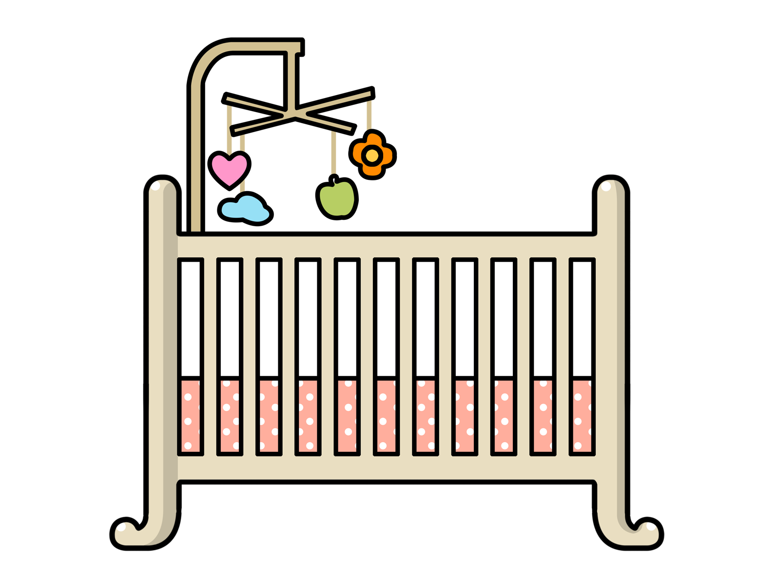 Baby Bed PNG - 158540
