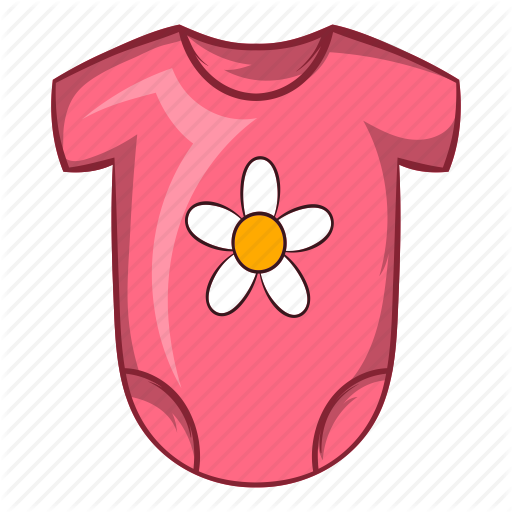 baby, body, flower, shirt ico