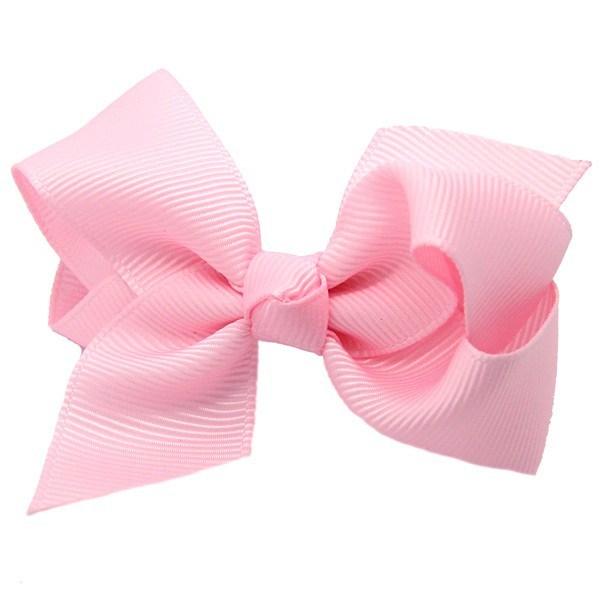 Pink hair bow - hair bows, gi