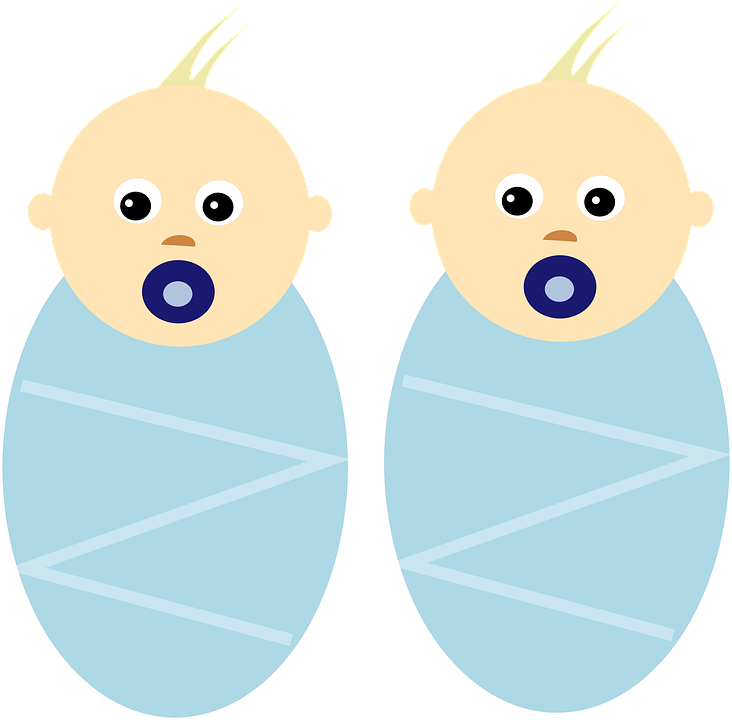 Baby Twins Boys PNG - 157761