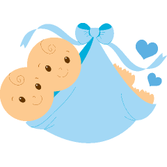 Baby Twins Boys PNG - 157754