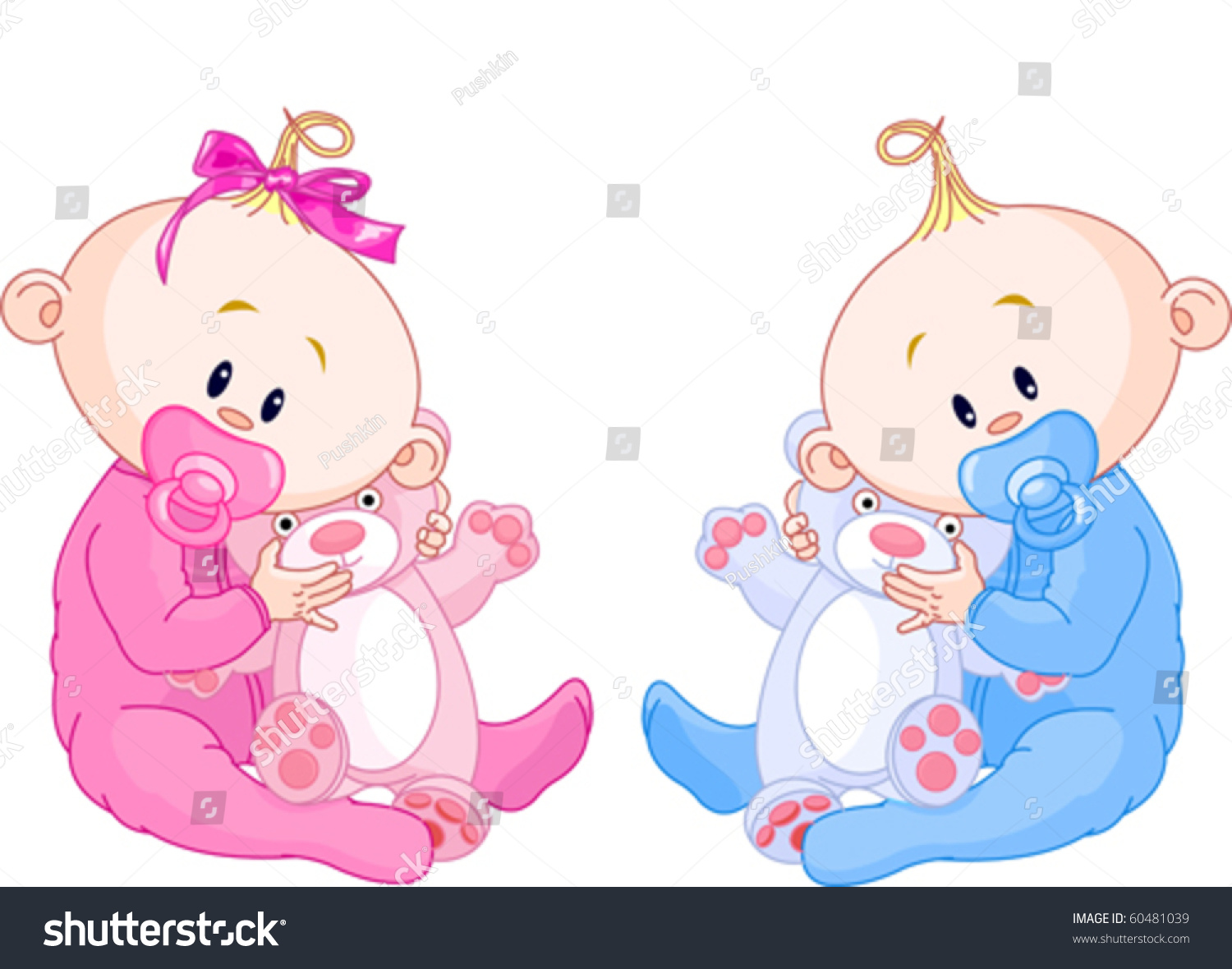 Baby Twins Boys PNG - 157767