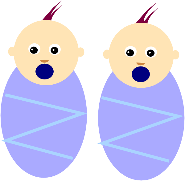 Baby Twins Boys PNG - 157760