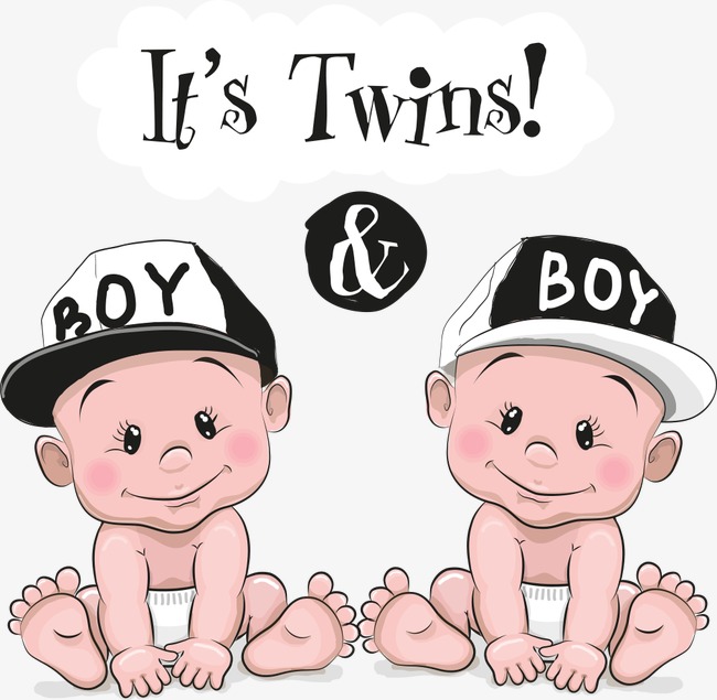Baby Twins Boys PNG - 157758