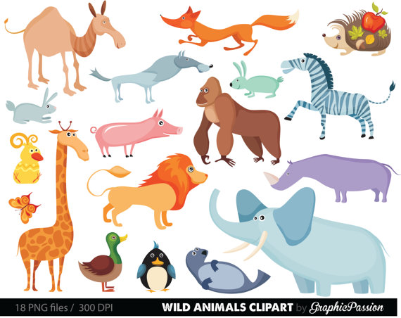 Baby Zoo Animals PNG - 167209