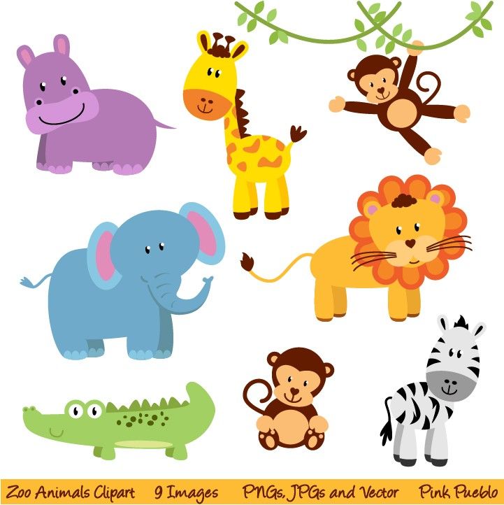 Baby Zoo Animals PNG - 167205