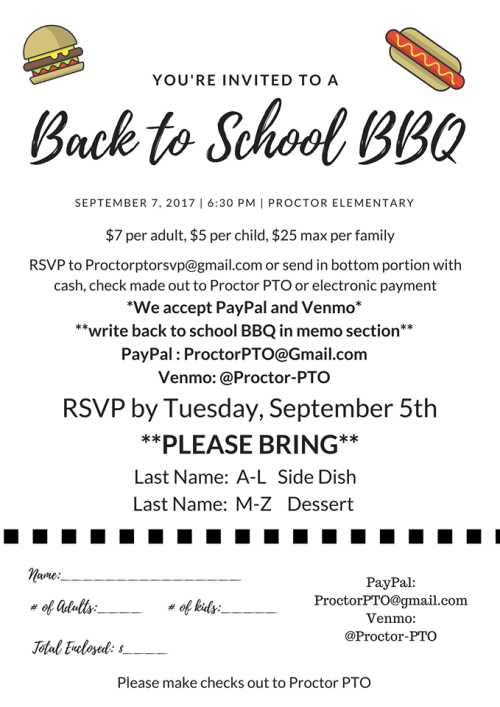 Back To School Bbq PNG - 155368