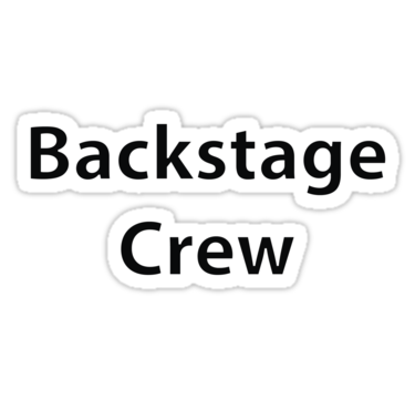 Backstage Crew PNG - 157734
