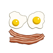 Bacon And Eggs PNG - 135838